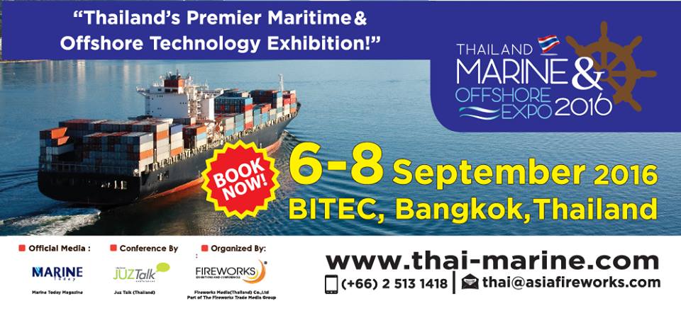 Thailand Marine & Offshore Expo (TMOX) 2016