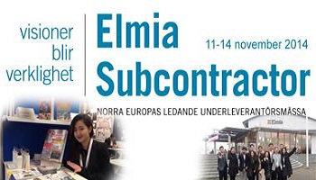Elmia subcontractor 2014 Sweden