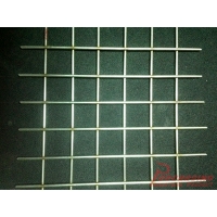 Straight wire mesh, stainless steel